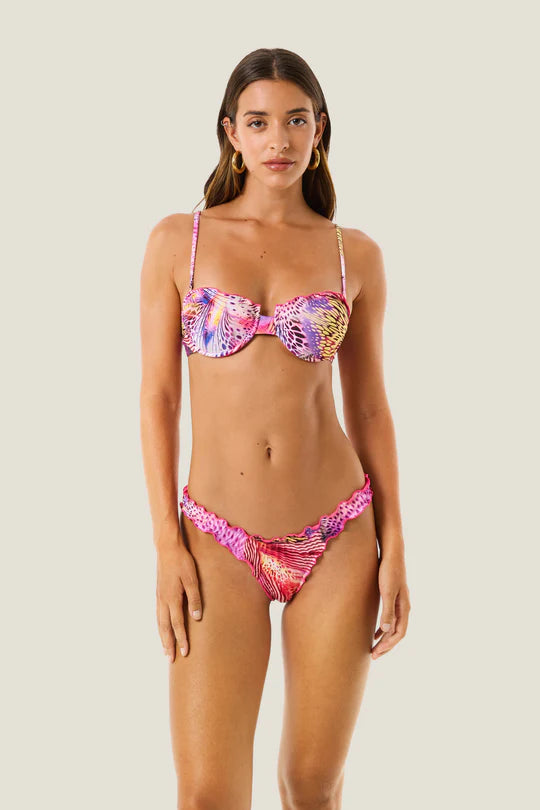 BALCONCINO E SLIP SBAMBOLATO PINK BUTTERFLY