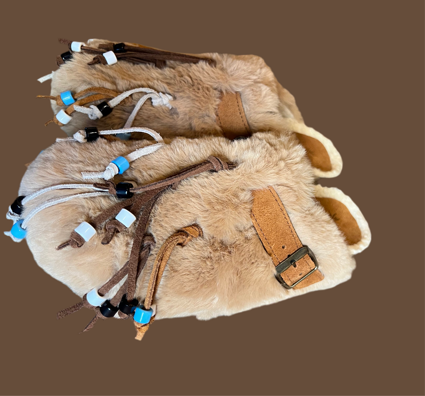 SABOT JOLIE PELLICCIA BEIGE