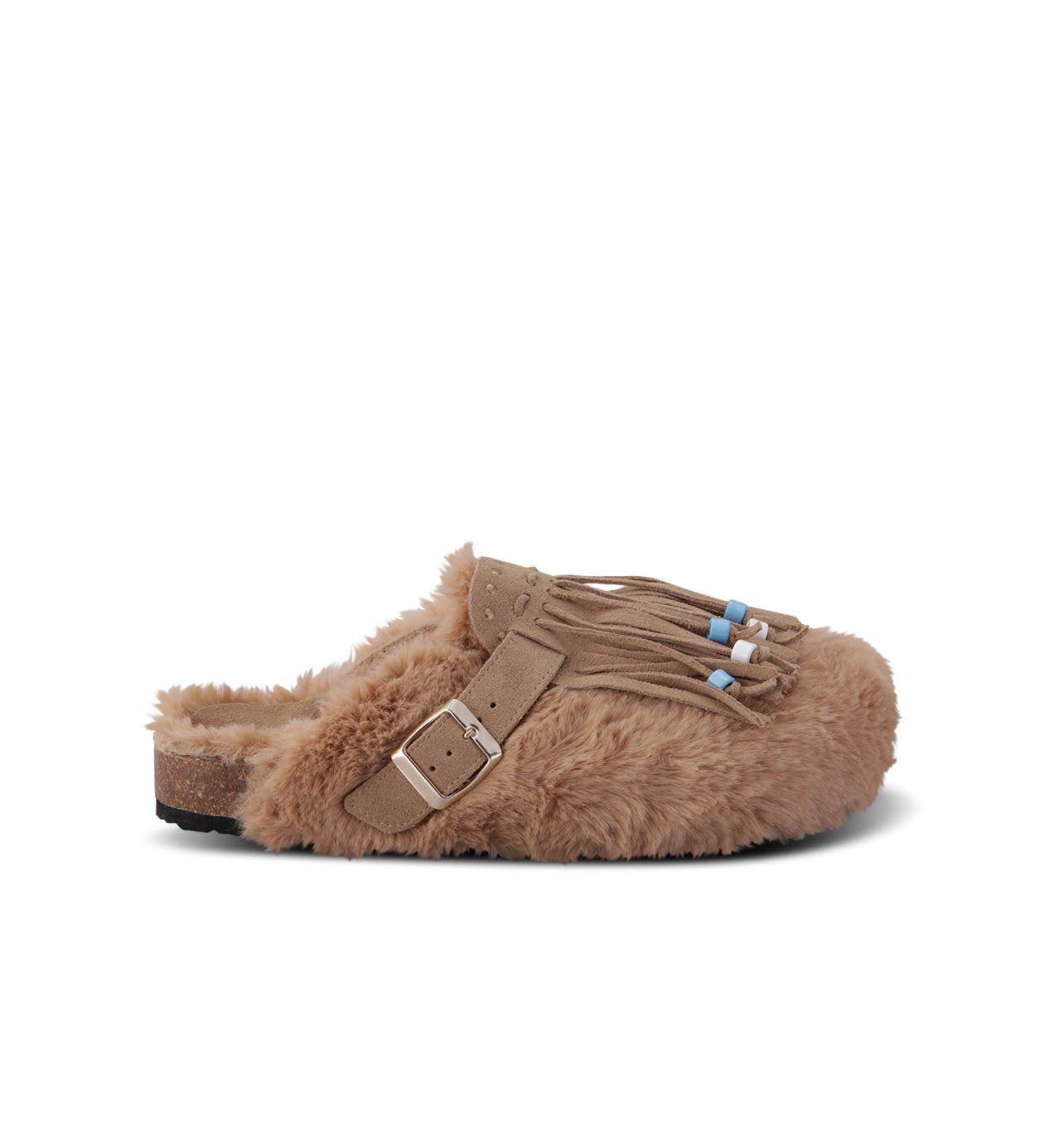 SABOT JOLIE PELLICCIA BEIGE