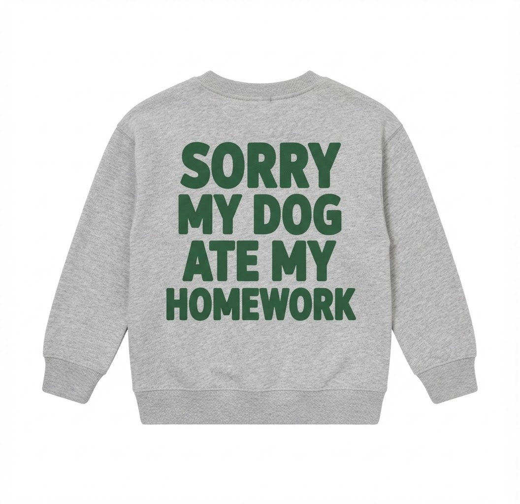 FELPA KIDS OOPS GRIGIO