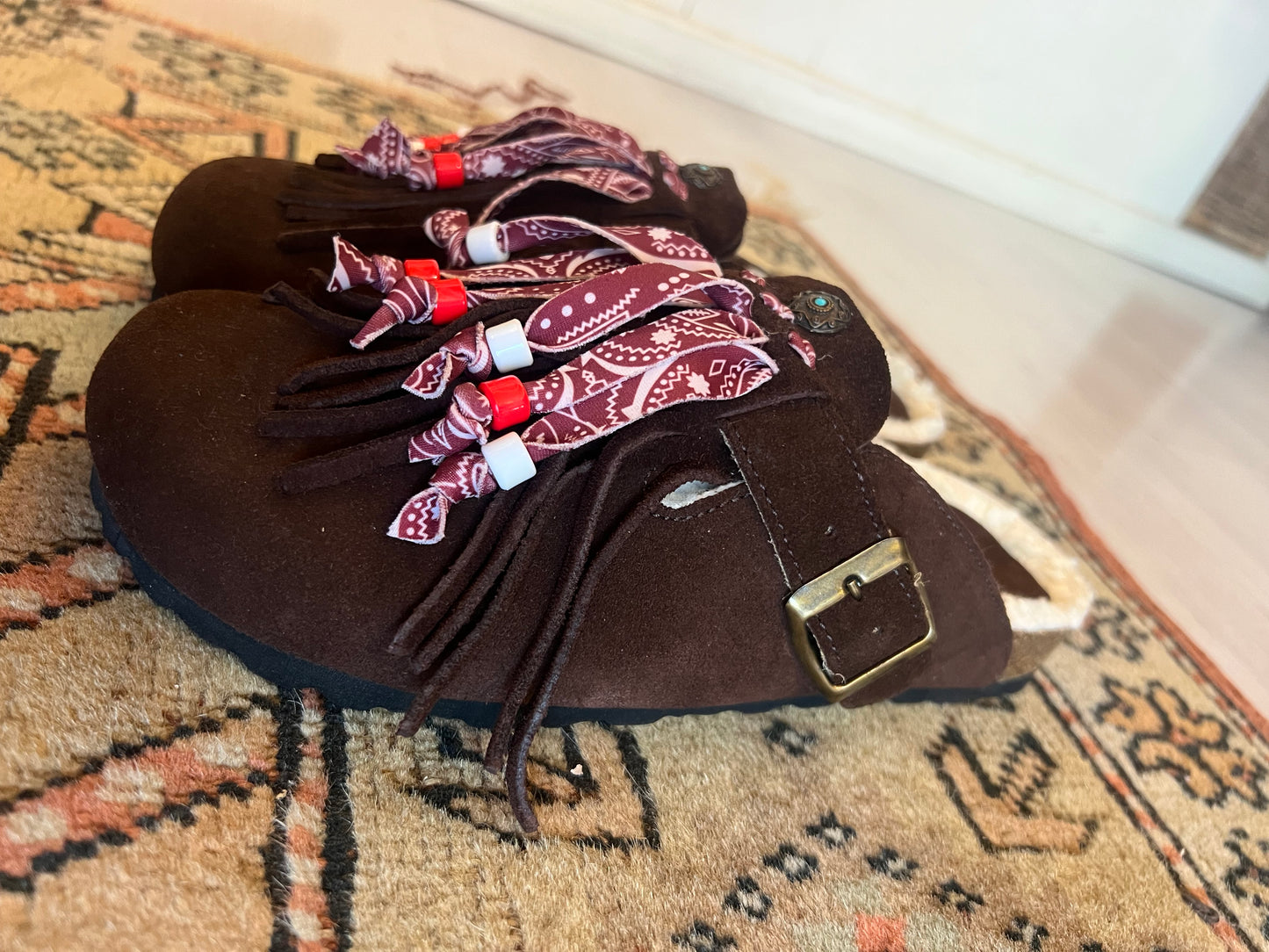 SABOT DANDARA BANDANA MARRONE