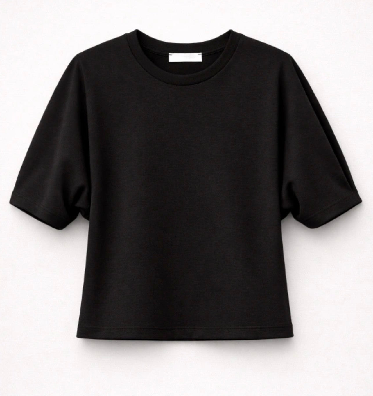 MAGLIA BASIC CON DETTAGLIO MANICA