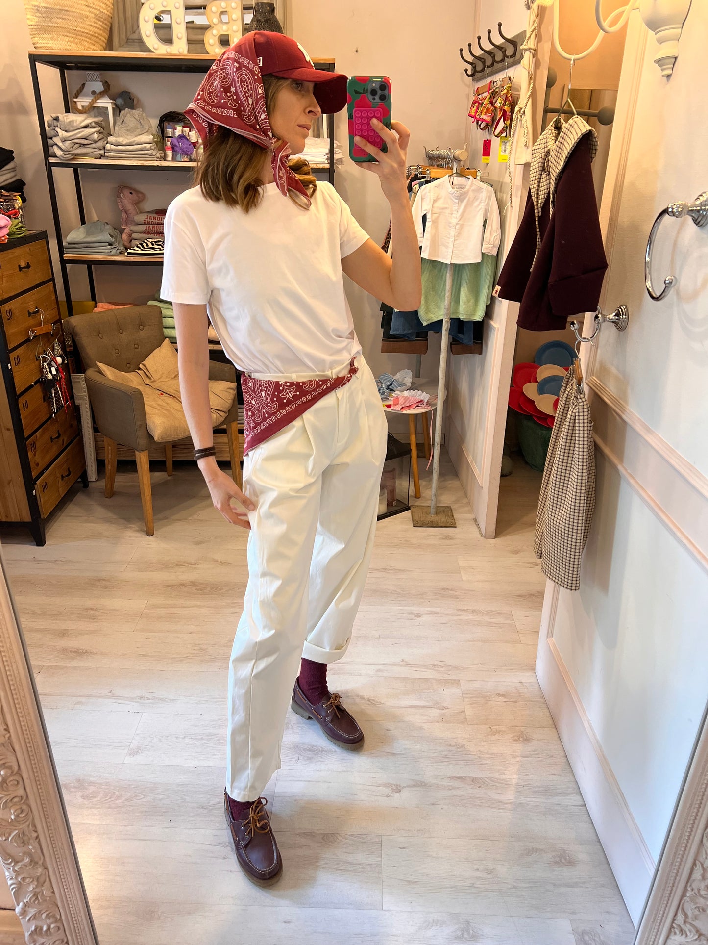 PANTALONE CARROT FIT BANDANA