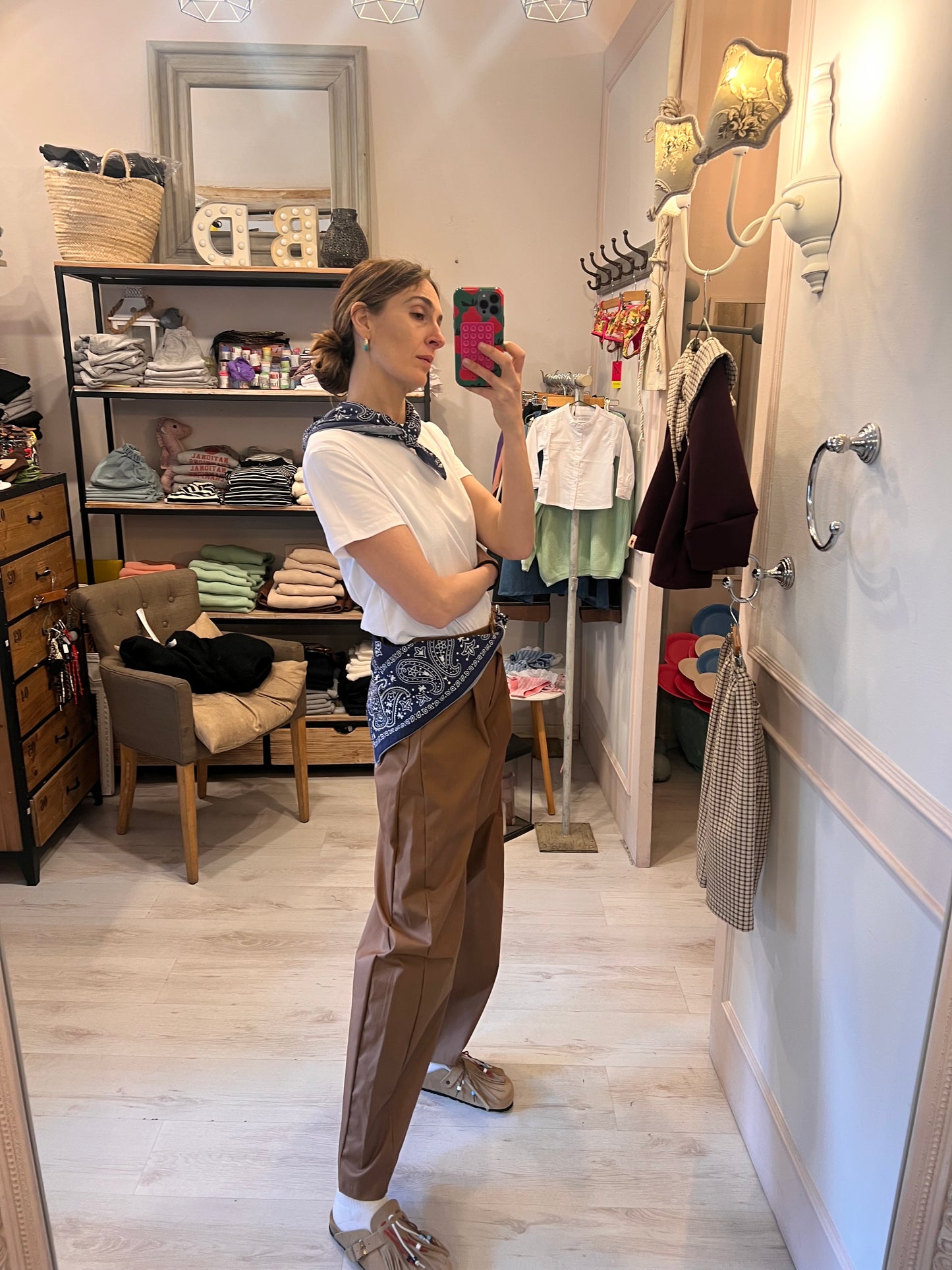 PANTALONE CARROT FIT BANDANA