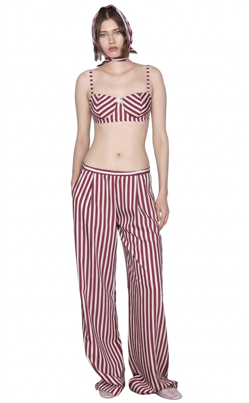 PANTA PALAZZO STRIPES