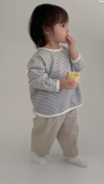 FELPA GIROCOLLO STRIPES