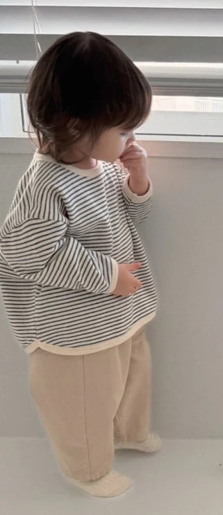 FELPA GIROCOLLO STRIPES