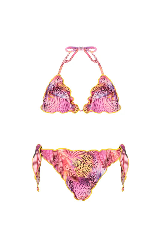BIKINI SBAMBOLATO PINK BUTTERFLY