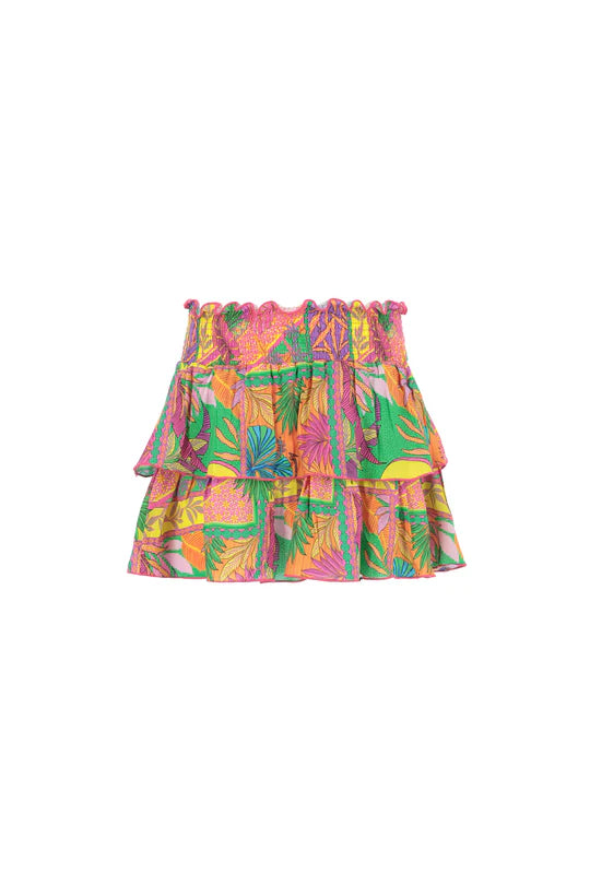 GONNA BALZE IN MUSSOLA POP FOULARD