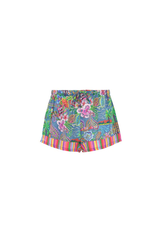 SHORTS IN MUSSOLA DENIM MEXICAN