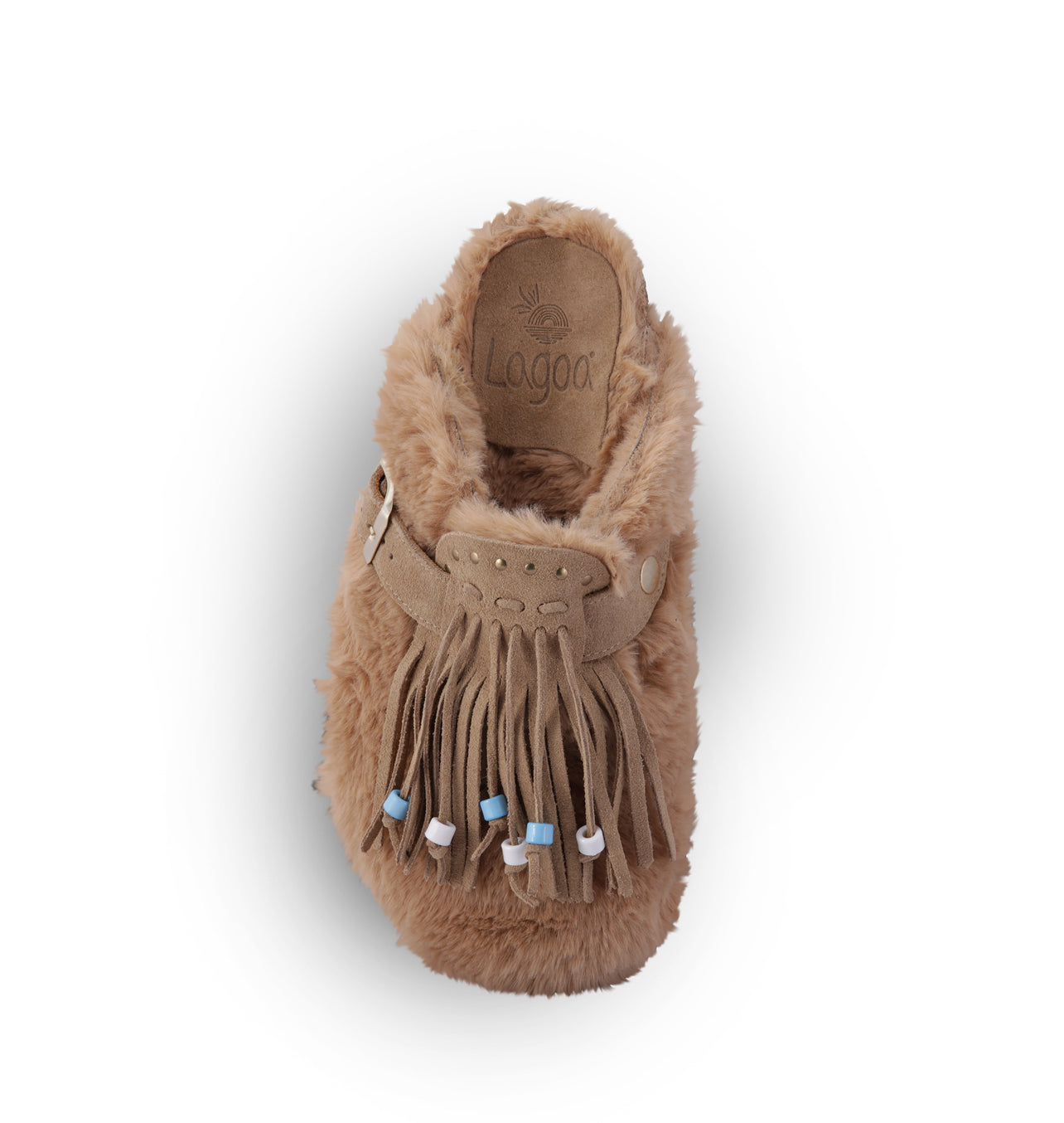 SABOT JOLIE PELLICCIA BEIGE