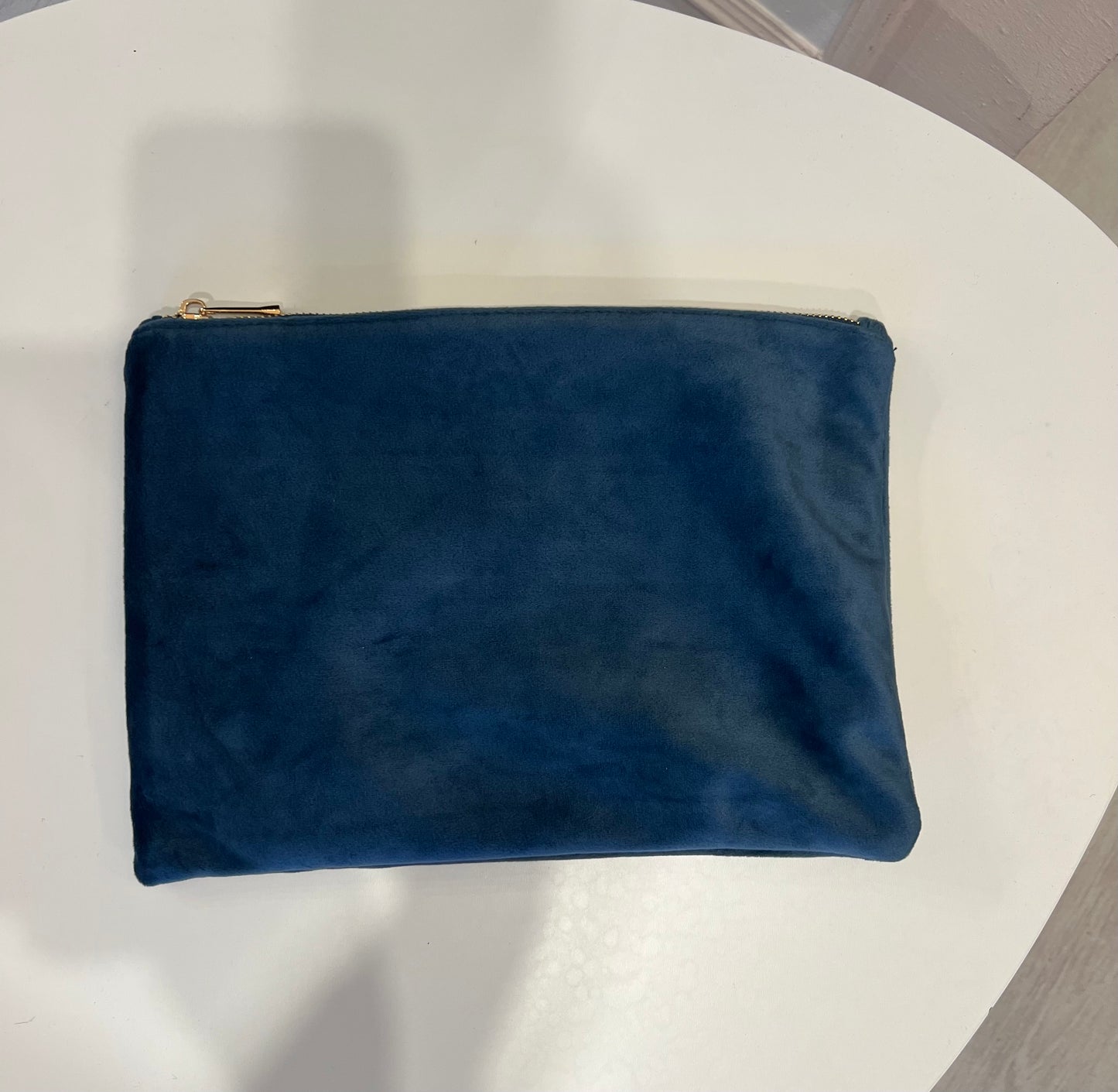 POCHETTE VELVET PIATTA CIFRATA