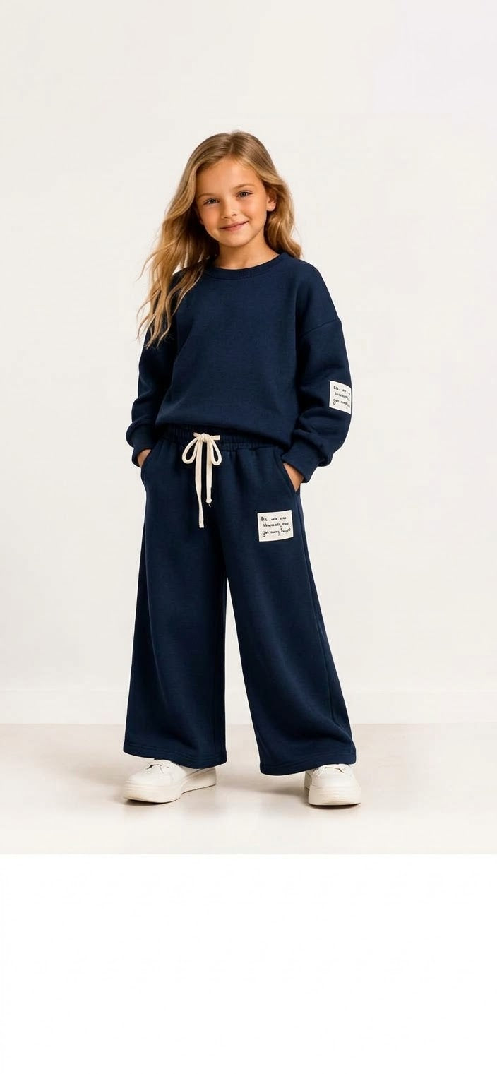 COMPLETO FELPA COTONE KIDS