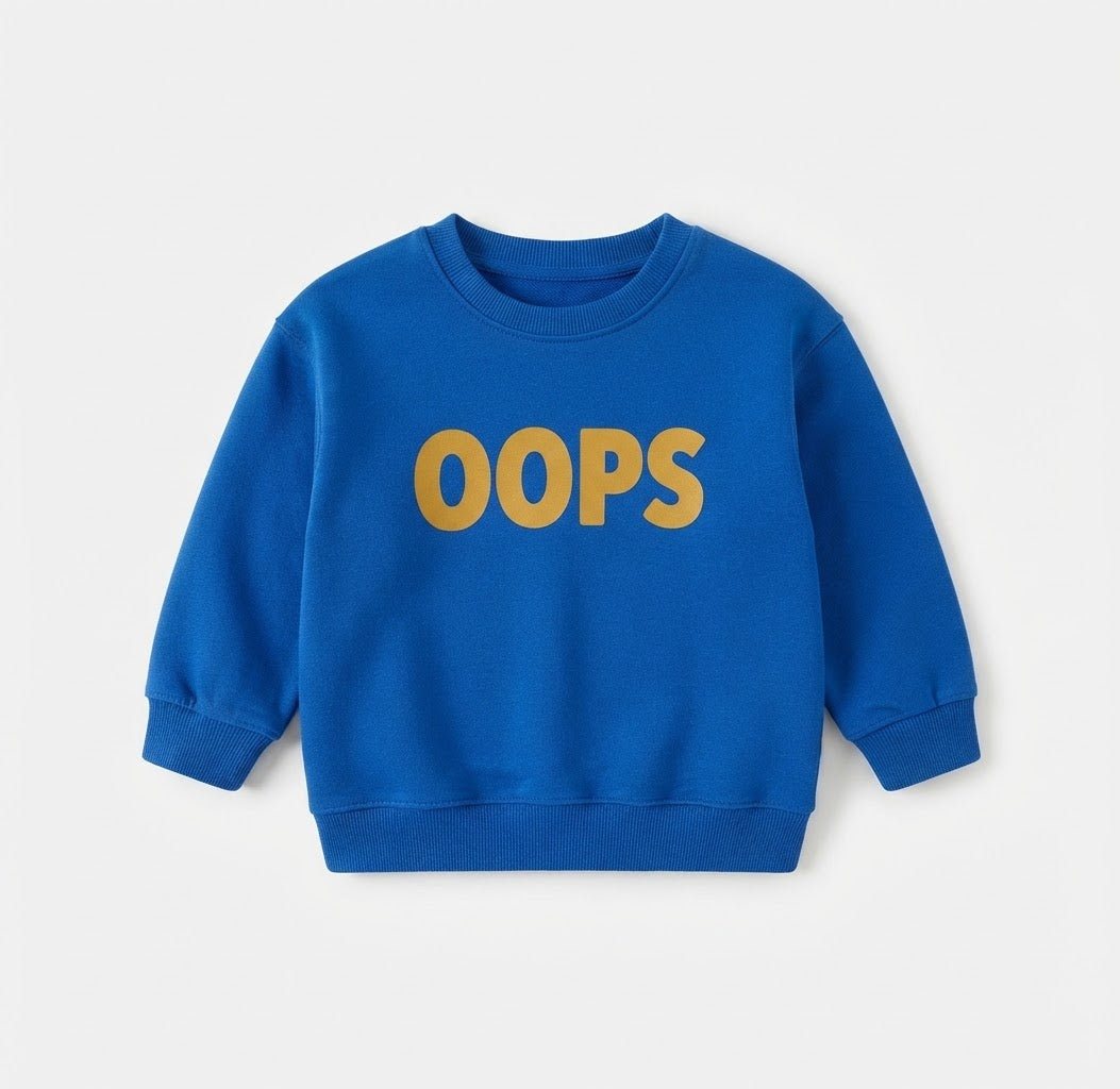 FELPA KIDS OPS BLUE ROYAL
