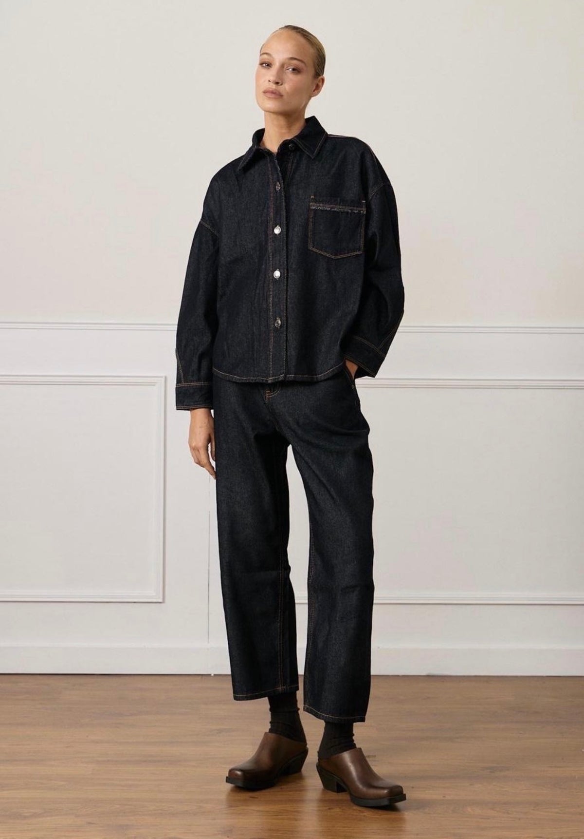 GIACCA DENIM LUNA 3ª DROP