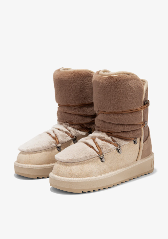 NORDIC FUR GRADIENT TAUPE