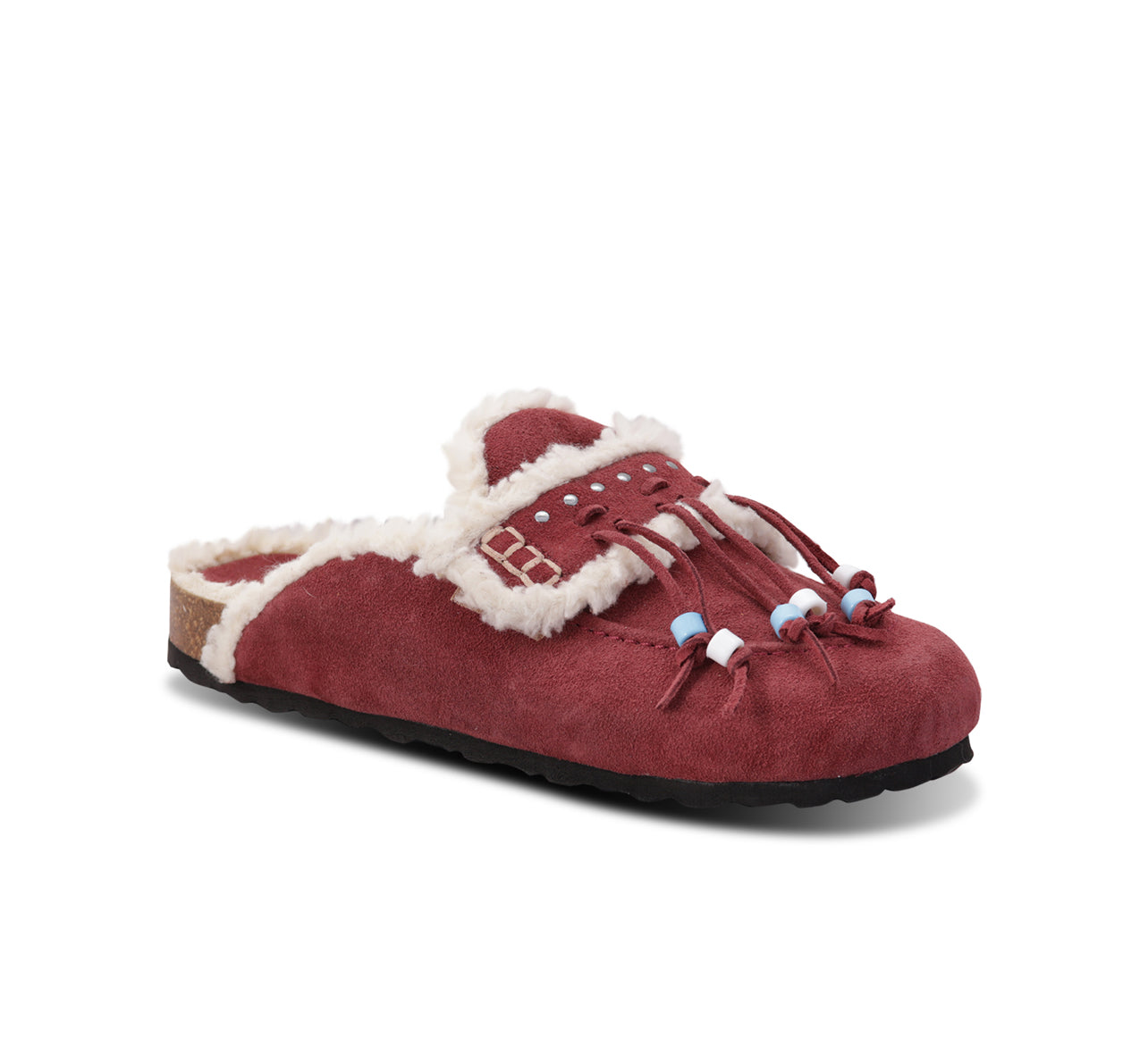 NEW BARON SUEDE BORDEAUX