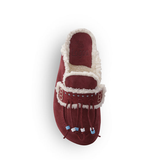 NEW BARON SUEDE BORDEAUX