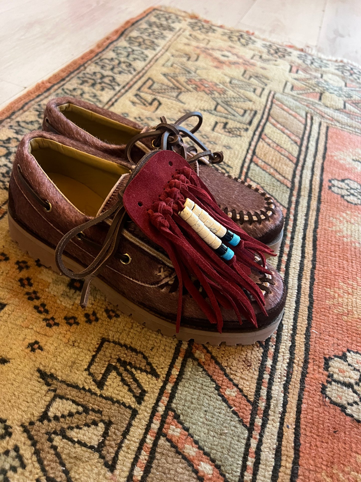 STRINGATA NAUTICO CAVALLINO BROWN