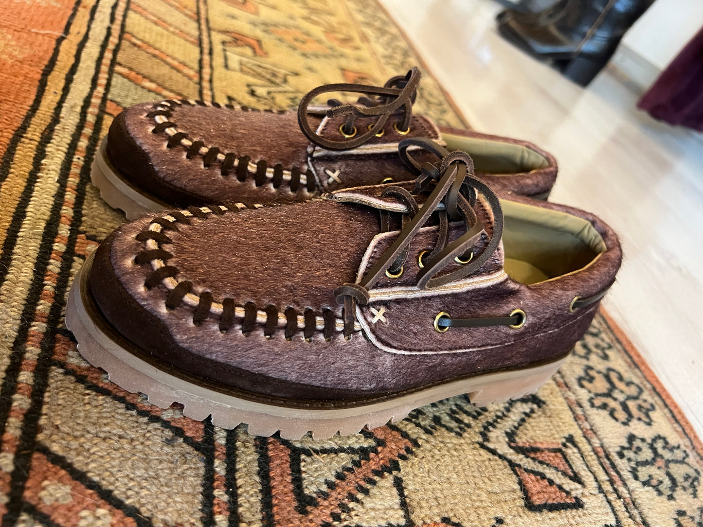 STRINGATA NAUTICO CAVALLINO BROWN
