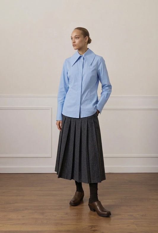 CAMICIA CELESTE 2º DROP