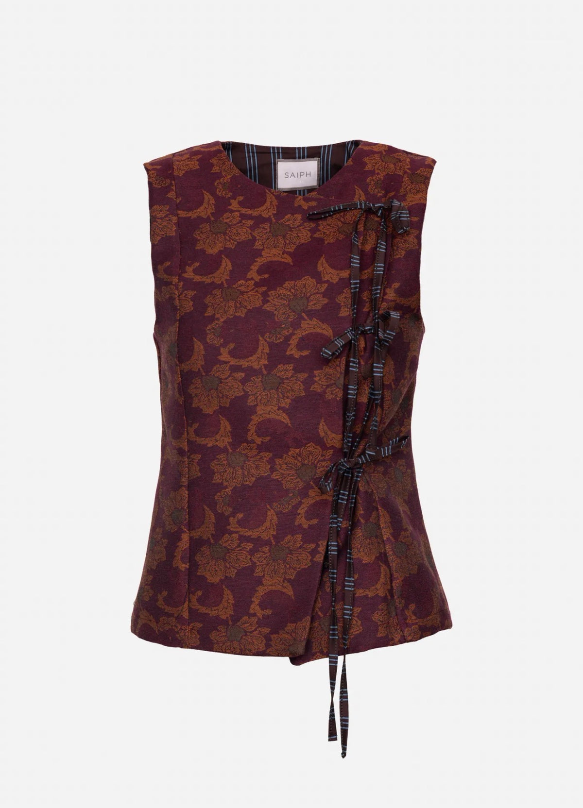 GILET JAPAN BORDEAUX 5º DROP
