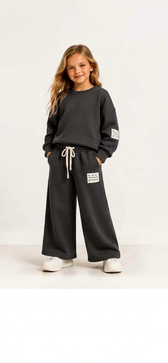COMPLETO FELPA COTONE KIDS
