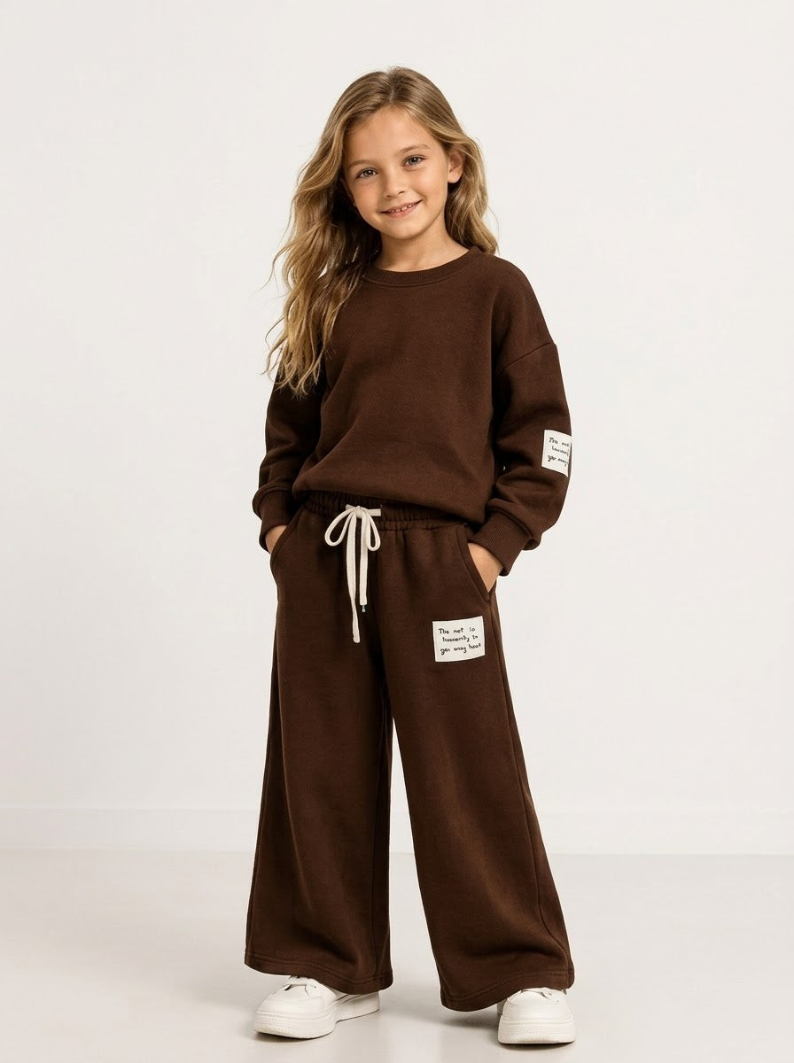 COMPLETO FELPA COTONE KIDS