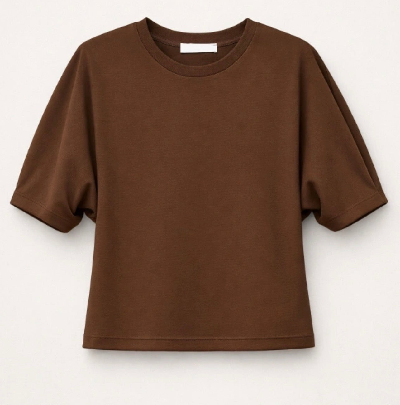 MAGLIA BASIC CON DETTAGLIO MANICA