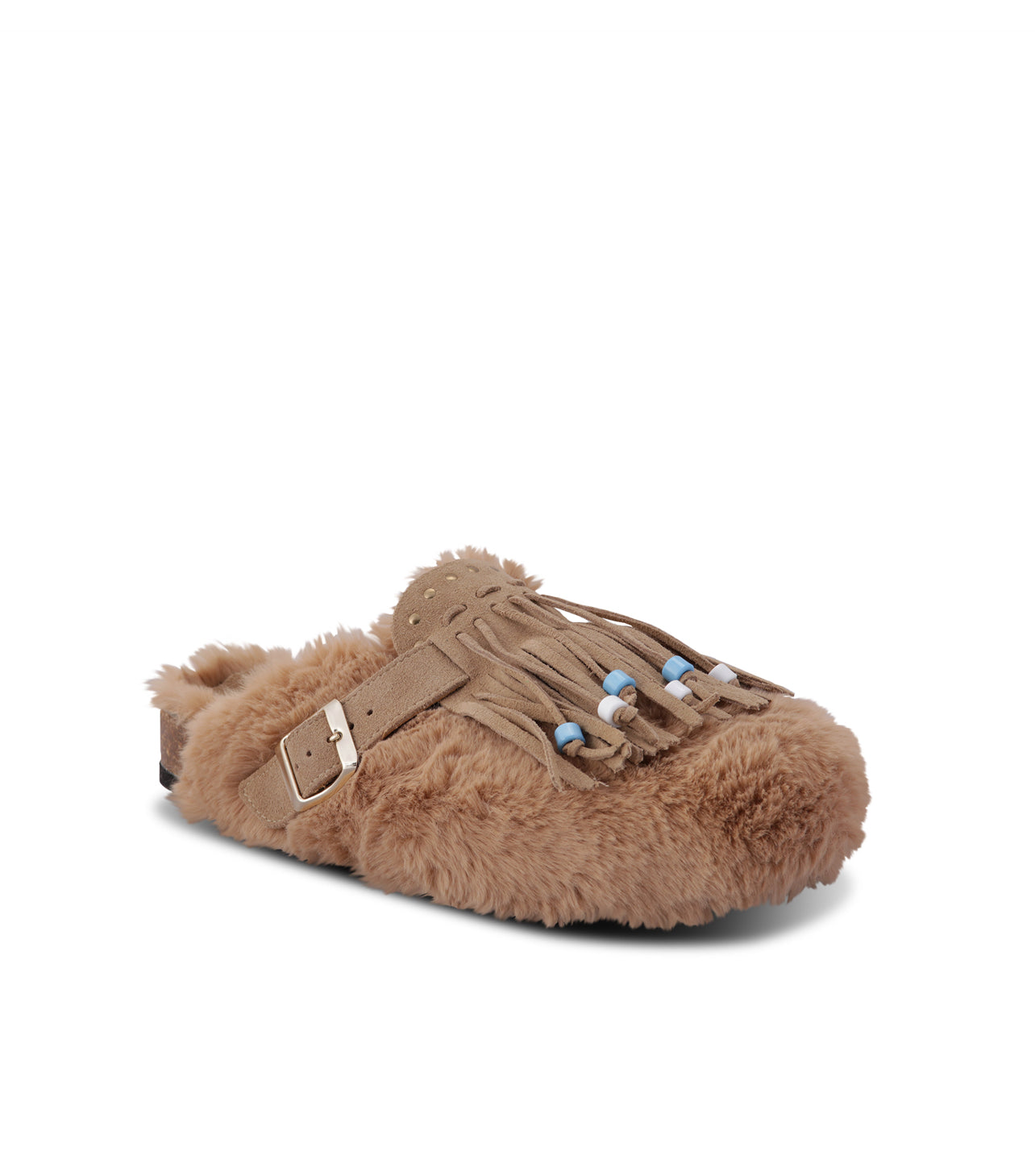 SABOT JOLIE PELLICCIA BEIGE