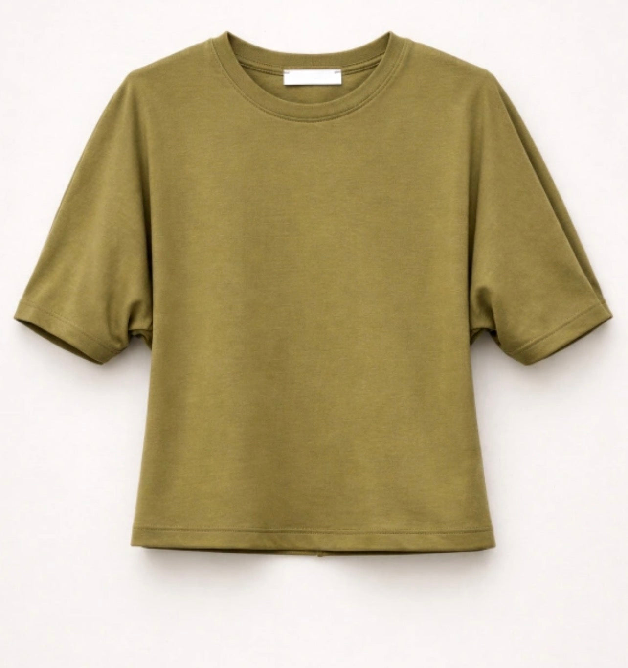 MAGLIA BASIC CON DETTAGLIO MANICA