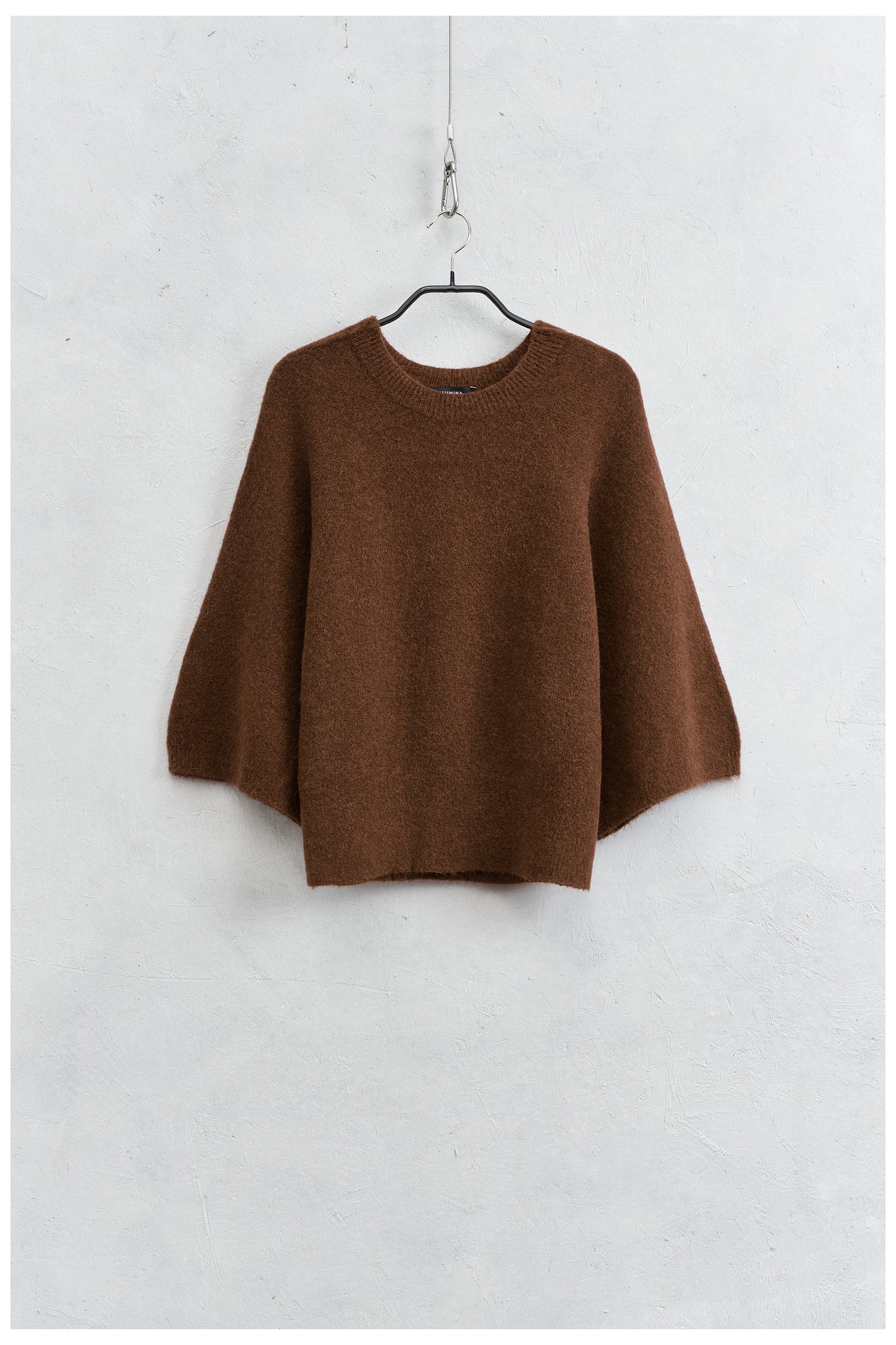 MAGLIONE BABY ALPACA MEZZA MANICA