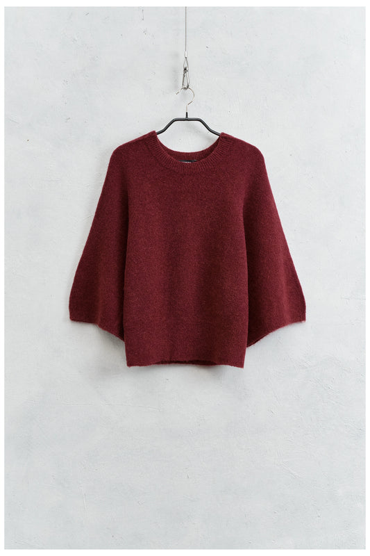 MAGLIONE BABY ALPACA MEZZA MANICA