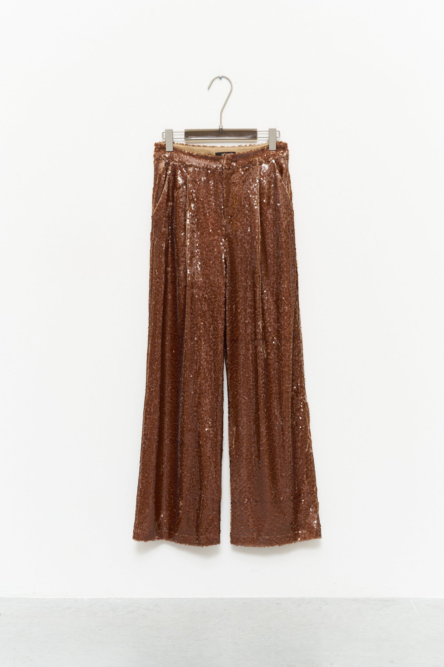 PANTALONE PALAZZO PAILLETTES