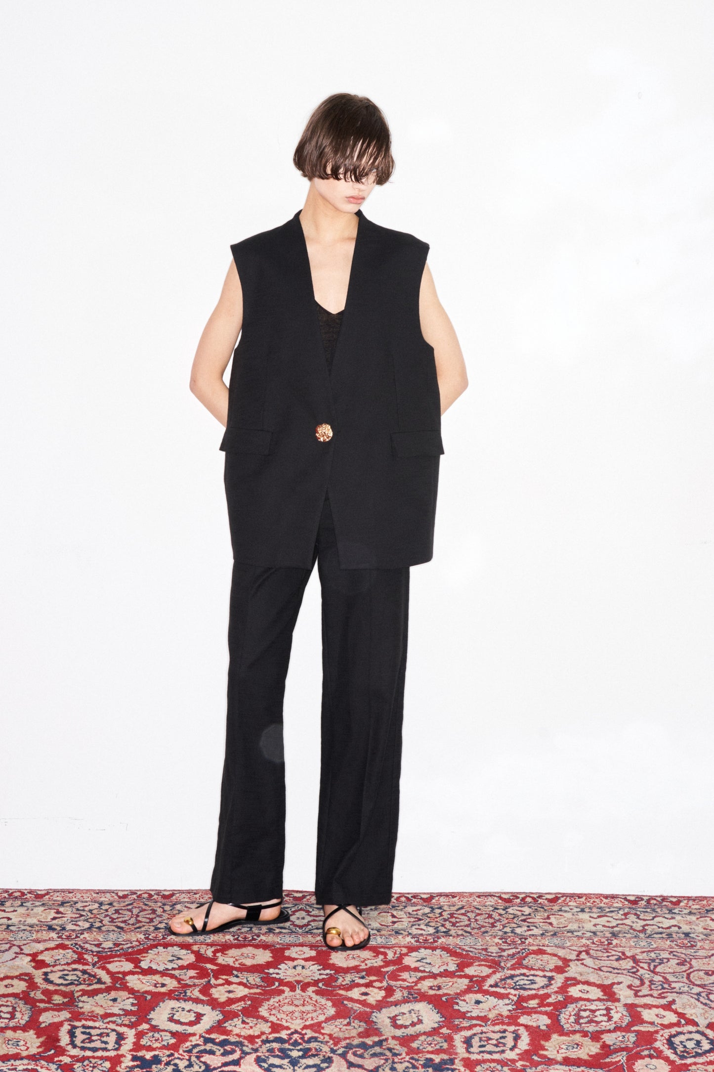 PANTALONE BOTTONE GIOIELLO
